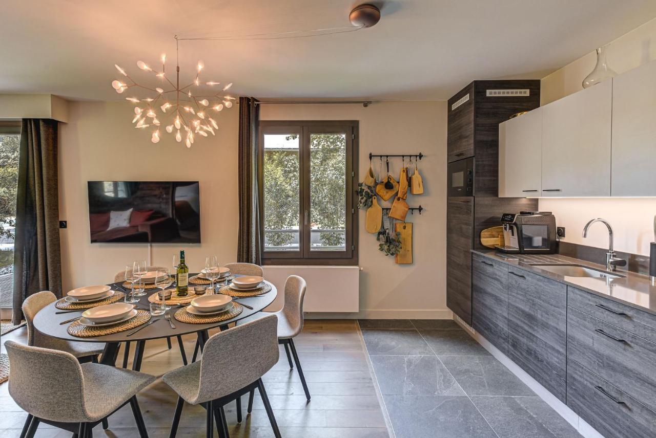 White Pearl A05 Modern Apartment Chamonix Alpes Travel Sleeps 4 To 6 Eksteriør bilde