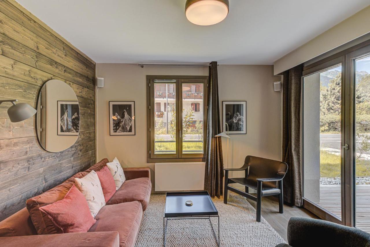 White Pearl A05 Modern Apartment Chamonix Alpes Travel Sleeps 4 To 6 Eksteriør bilde