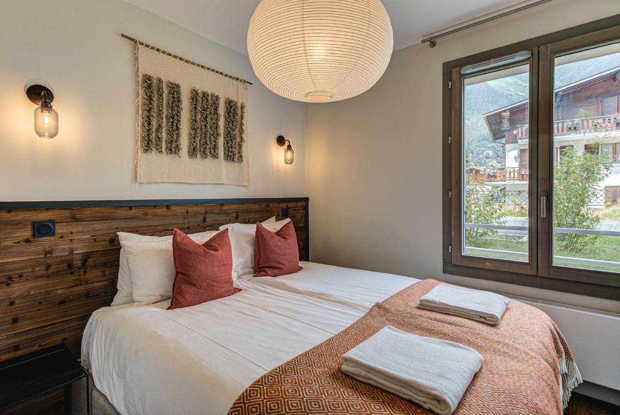 White Pearl A05 Modern Apartment Chamonix Alpes Travel Sleeps 4 To 6 Eksteriør bilde