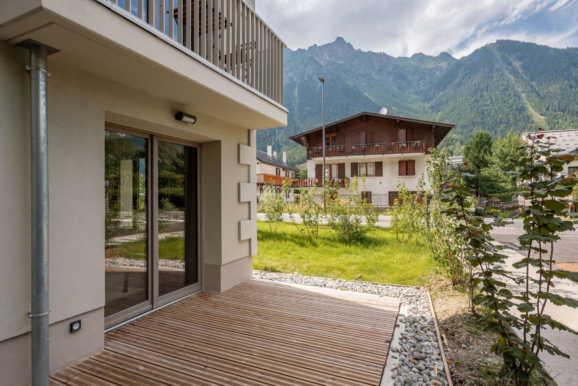 White Pearl A05 Modern Apartment Chamonix Alpes Travel Sleeps 4 To 6 Eksteriør bilde