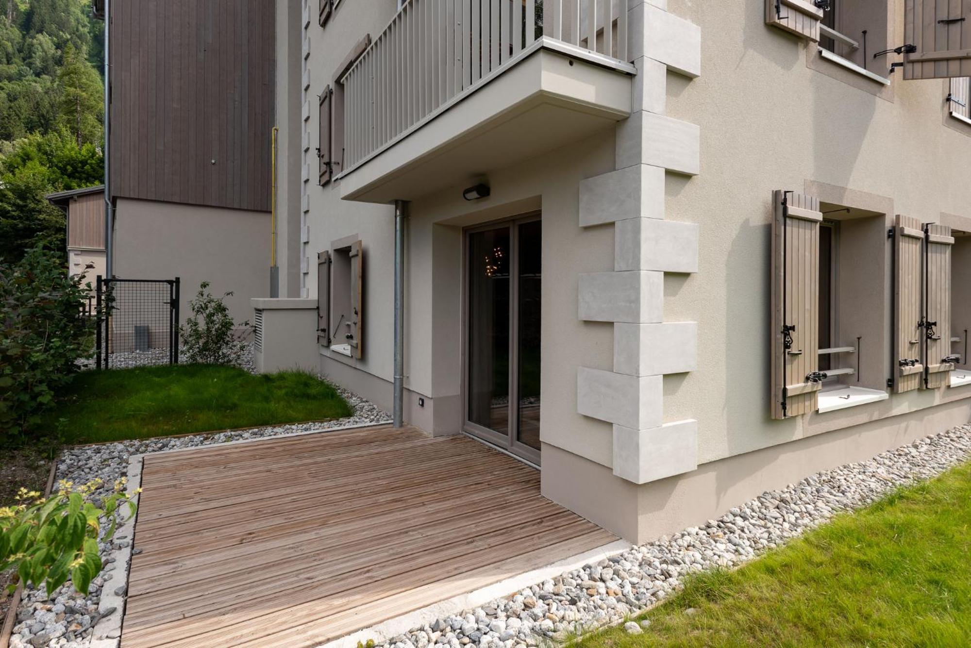White Pearl A05 Modern Apartment Chamonix Alpes Travel Sleeps 4 To 6 Eksteriør bilde