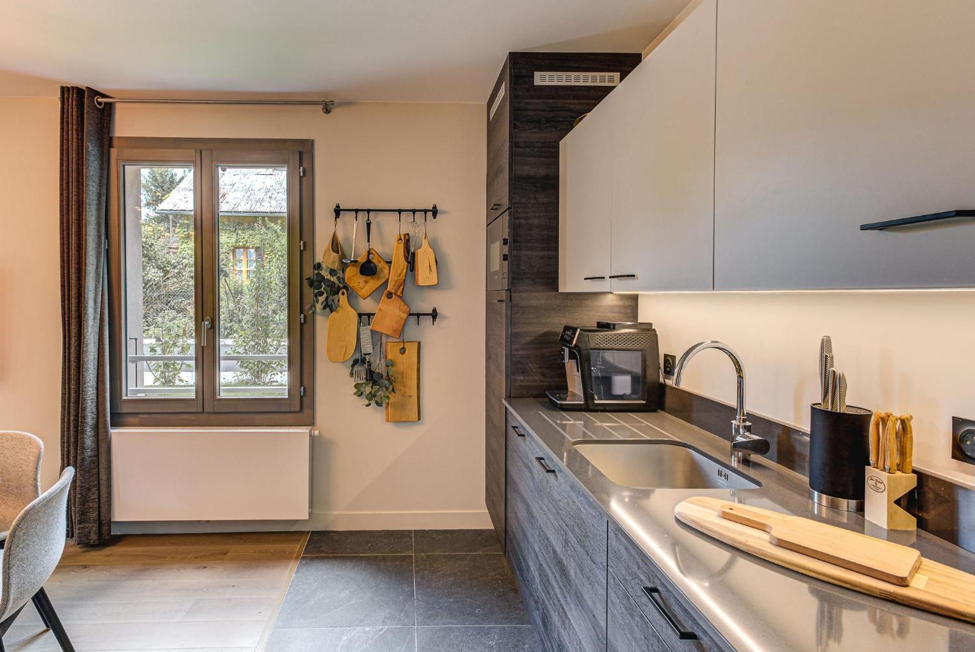 White Pearl A05 Modern Apartment Chamonix Alpes Travel Sleeps 4 To 6 Eksteriør bilde